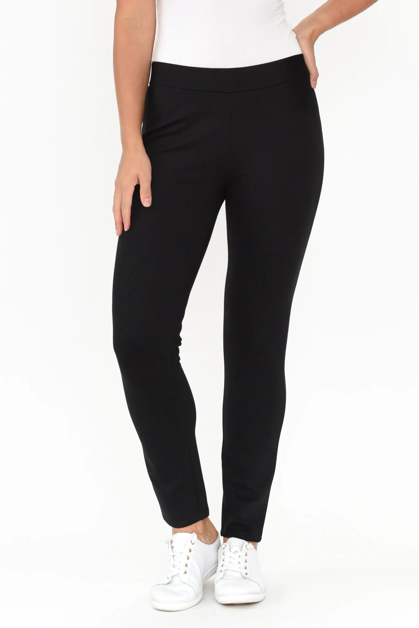 Kennelly Black Ponte Pants sold by Blue Bungalow