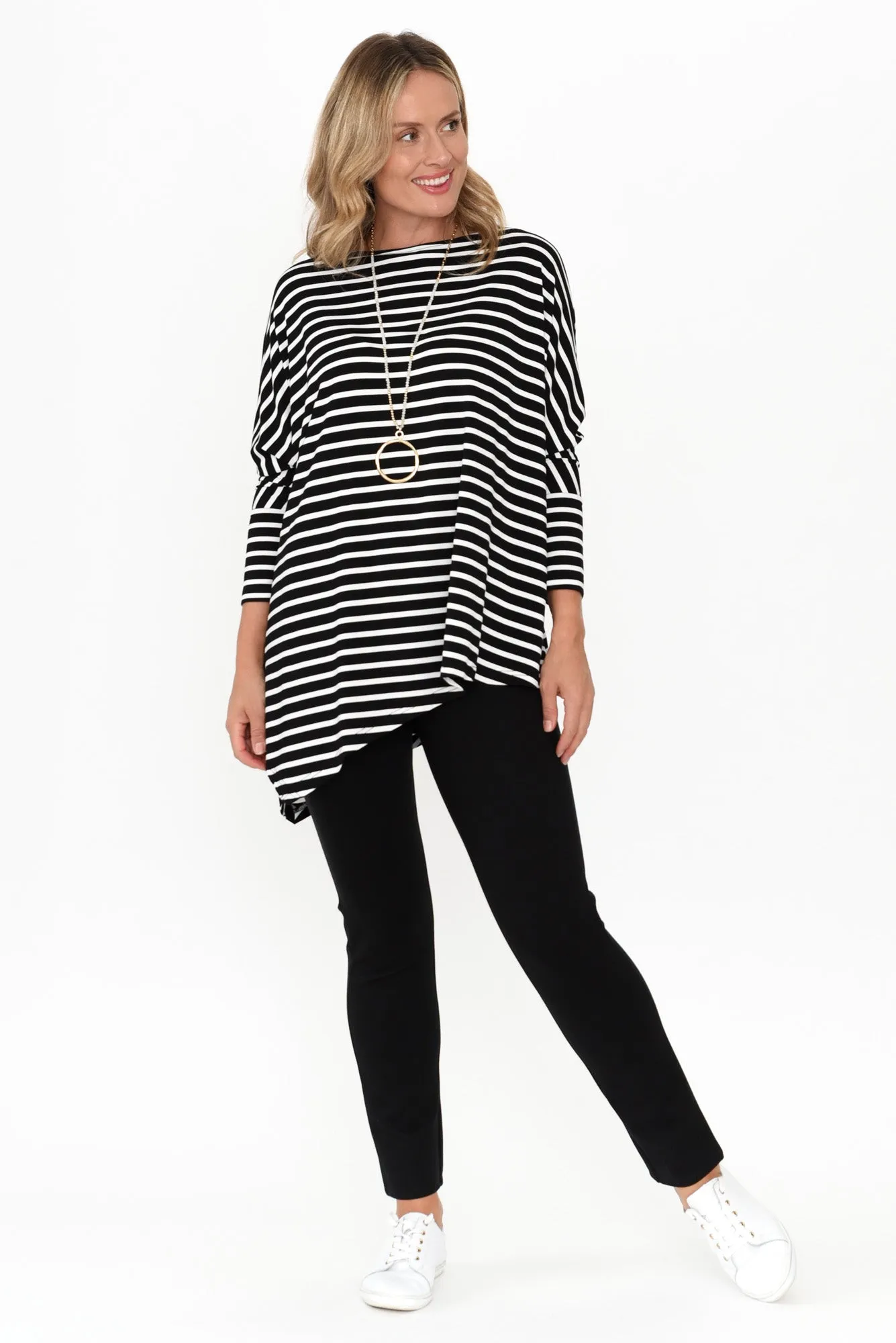 Kennelly Black Ponte Pants sold by Blue Bungalow product image thumbnail 2