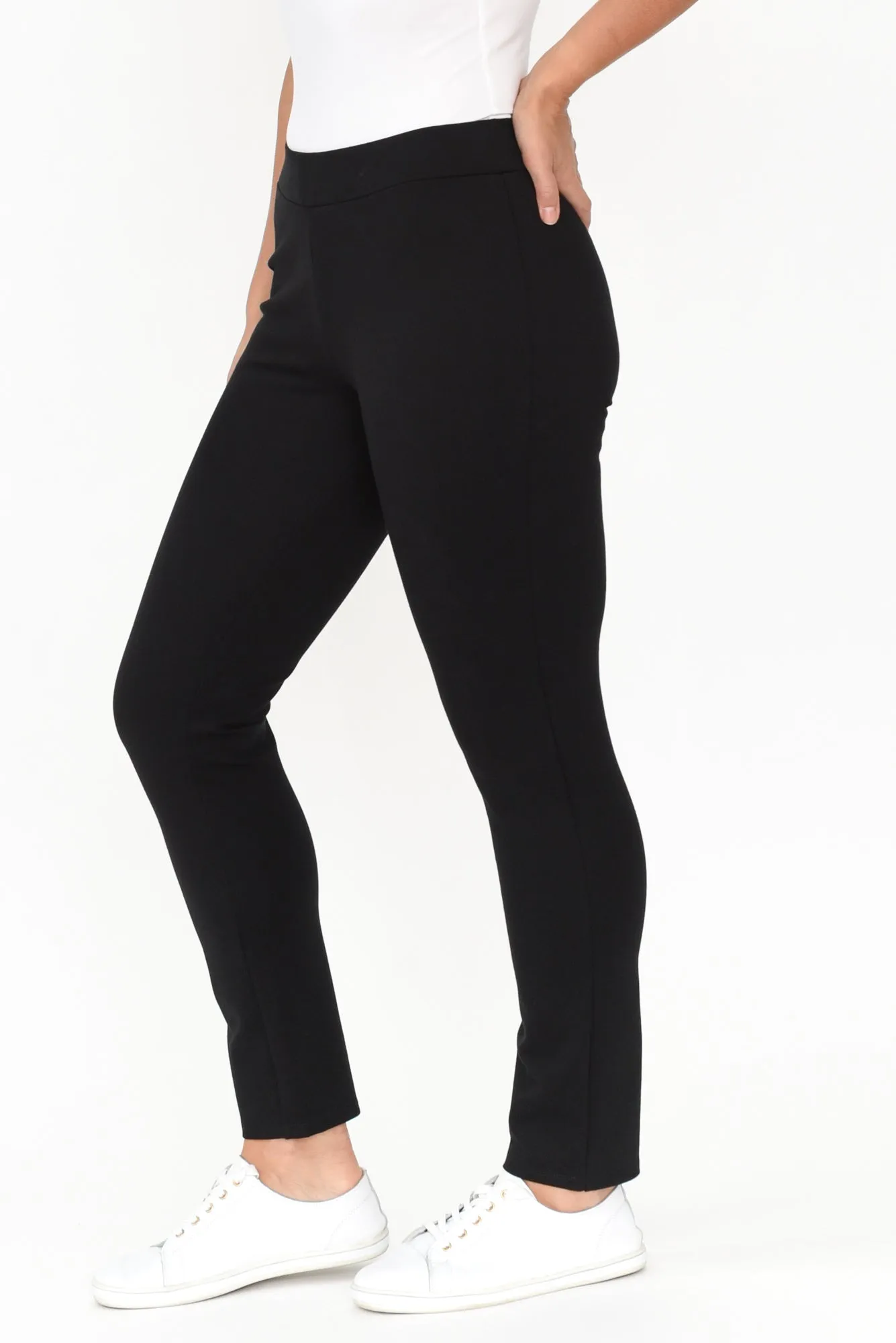 Kennelly Black Ponte Pants sold by Blue Bungalow product image thumbnail 3