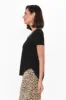 Veronica Black Bamboo Tee sold by Blue Bungalow