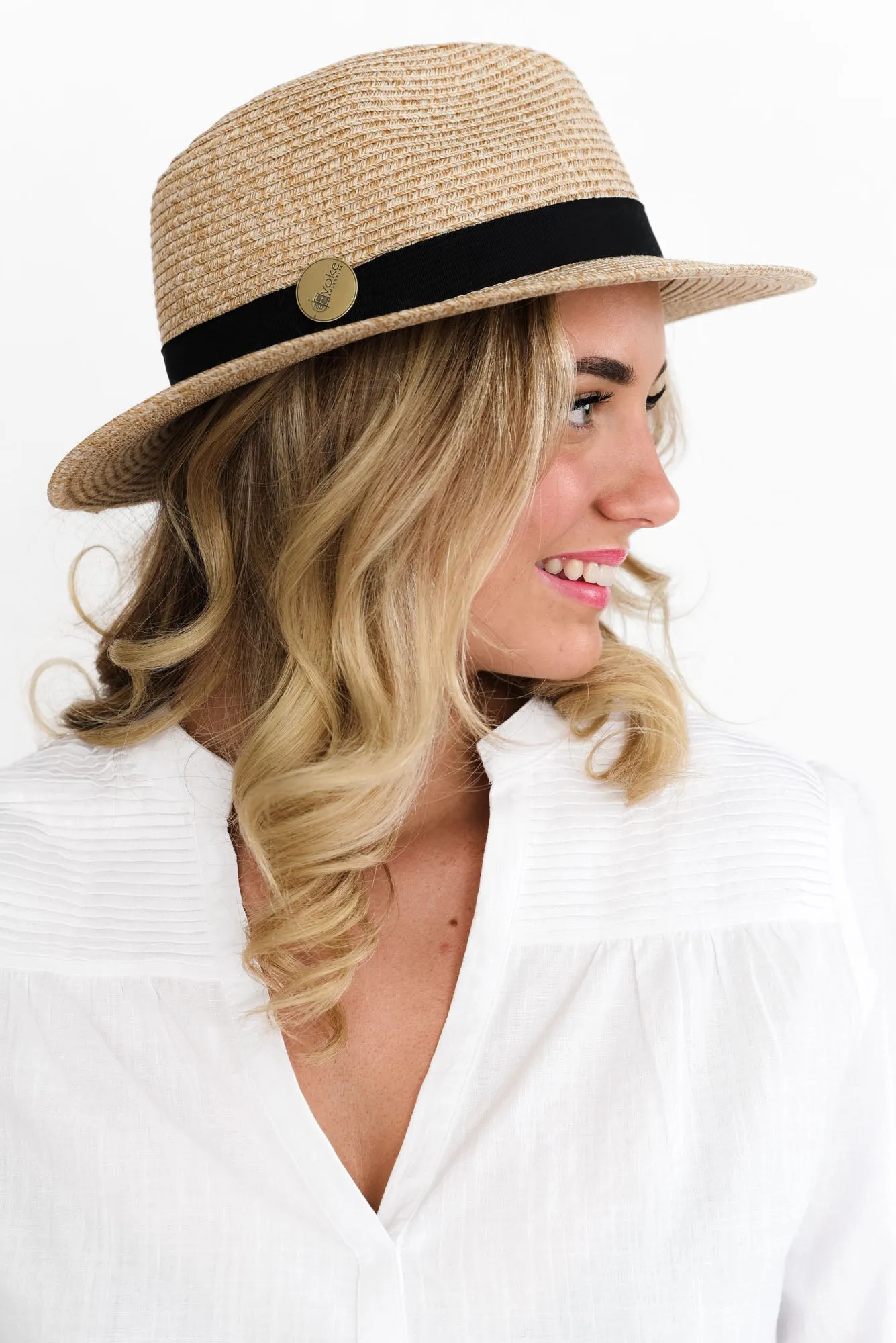 Natural Travel Fedora sold by Blue Bungalow