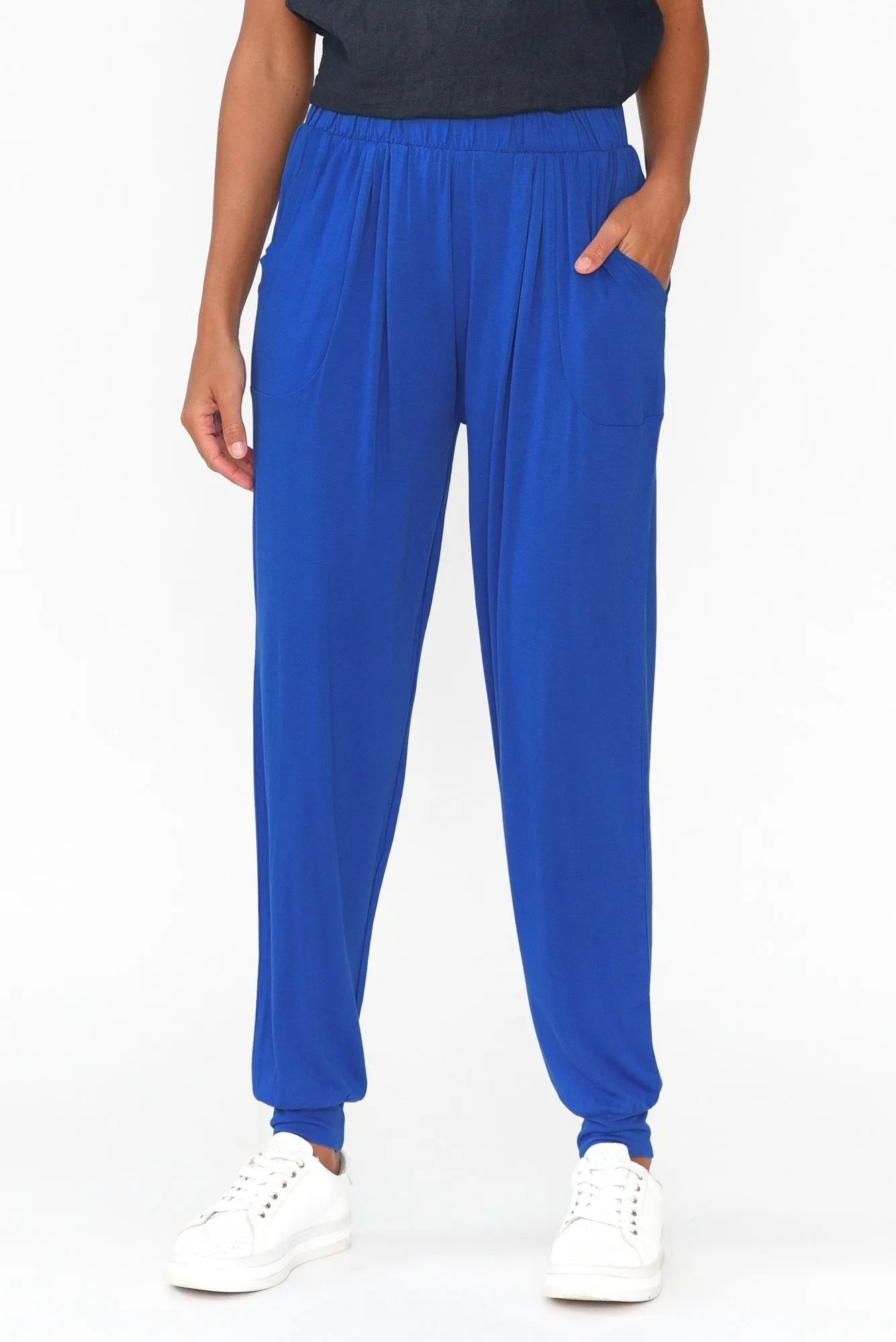 Cobalt Weekend Pants sold by Blue Bungalow
