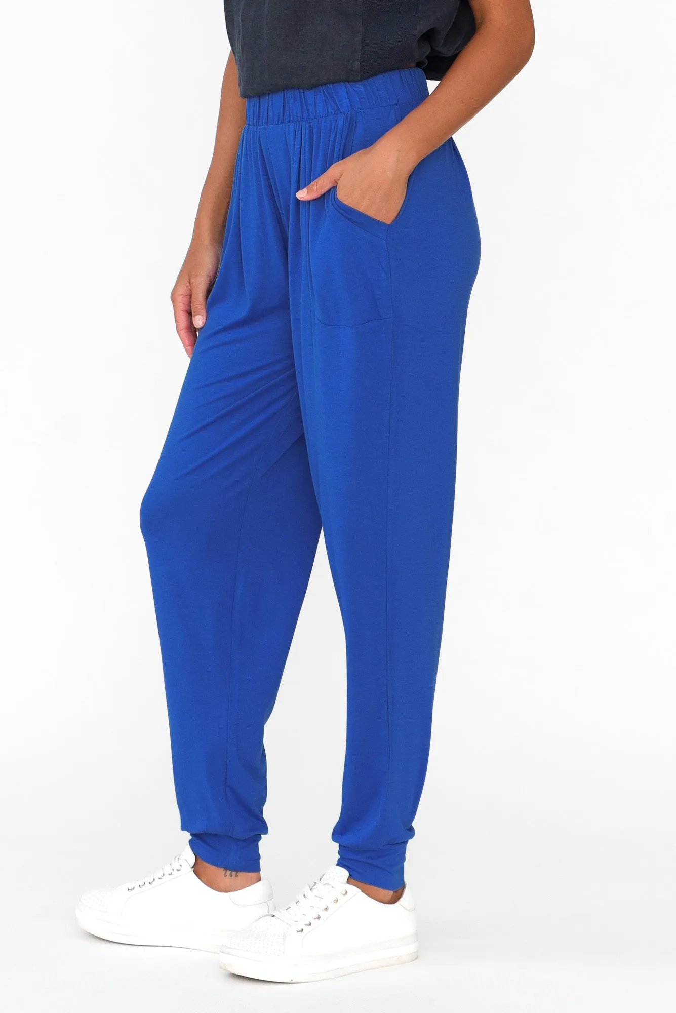 Cobalt Weekend Pants sold by Blue Bungalow product image thumbnail 3