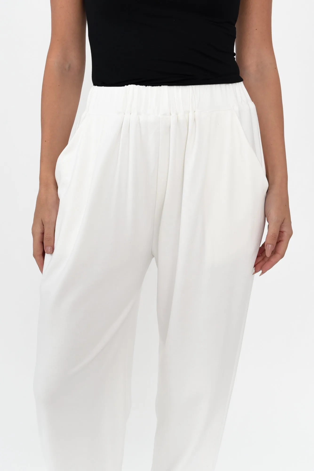 Lune White Everyday Pants sold by Blue Bungalow product image thumbnail 3