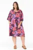 Julien Purple Garden Frill Sleeve Dress sold by Blue Bungalow