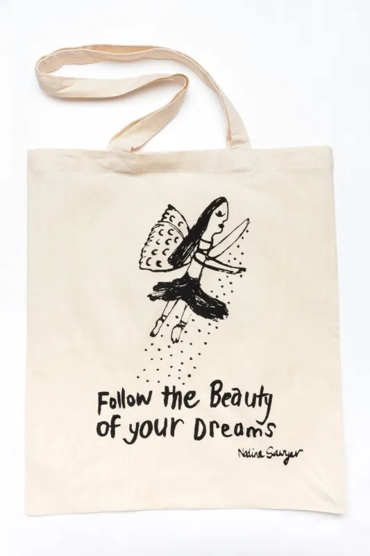 Dreams Cotton Tote Bag sold by Blue Bungalow