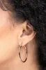 Erika Rose Gold Hoop Earrings sold by Blue Bungalow