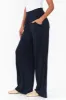 Cedric Dark Navy Bamboo Pocket Pants sold by Blue Bungalow