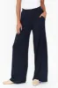 Cedric Dark Navy Bamboo Pocket Pants sold by Blue Bungalow