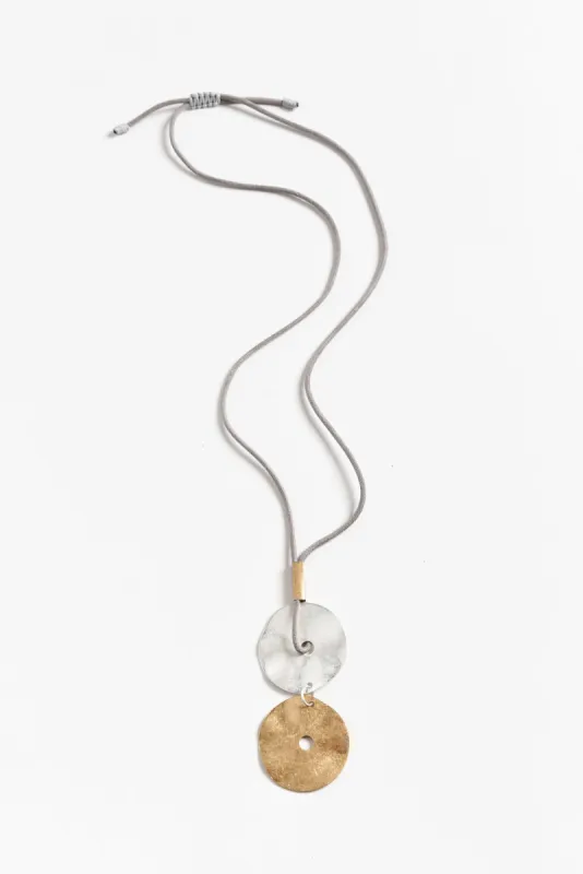 Vallentis Disc Pendant Necklace sold by Blue Bungalow