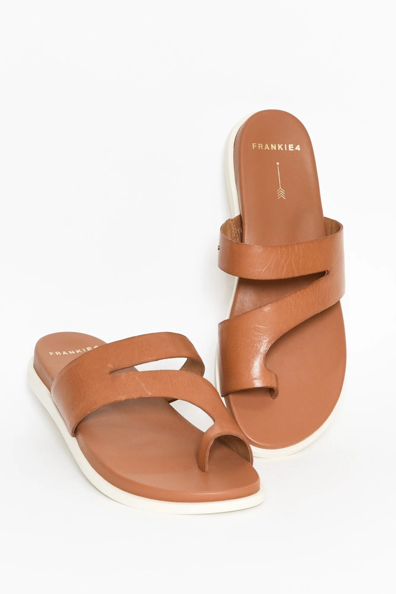 Riviera Tan Slide sold by Blue Bungalow