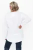 Fundamental White Cotton Rib Sleeved Top sold by Blue Bungalow