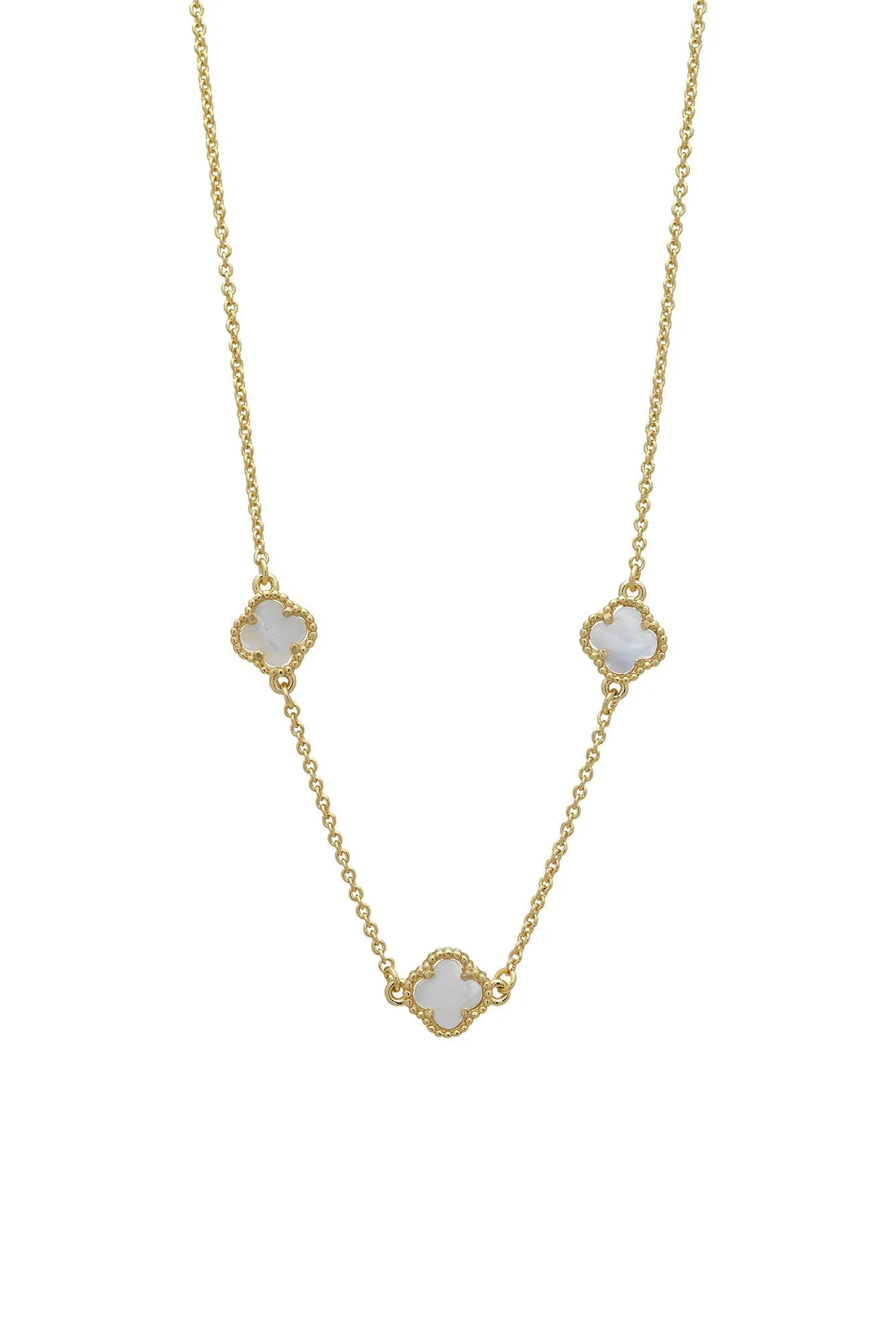 Duchess Pearlescent Stone Necklace sold by Blue Bungalow