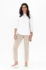 Orleans White Cotton 3/4 Sleeve Top sold by Blue Bungalow