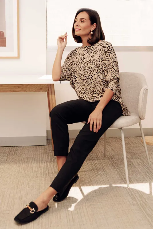 Cody Black Stretch Pants sold by Blue Bungalow