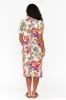 Kassa White Garden Pocket Dress sold by Blue Bungalow