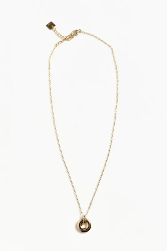 Valette Gold Plated Pendant Necklace sold by Blue Bungalow