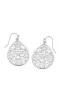 Meaghan Silver Drop Earrings sold by Blue Bungalow