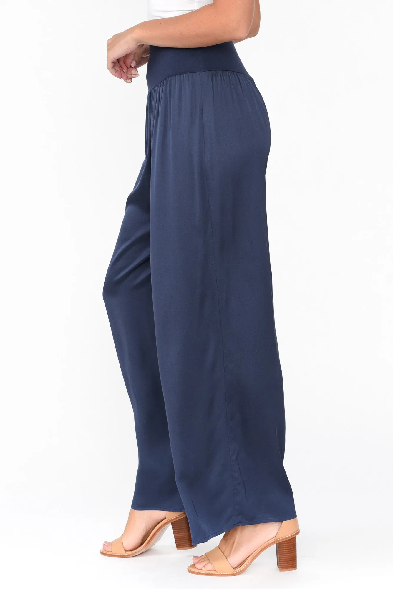 Keep Me Waiting Navy Pants sold by Blue Bungalow product image thumbnail 3