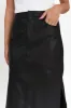 Underground Black Leather Split Skirt sold by Blue Bungalow