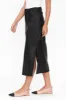 Underground Black Leather Split Skirt sold by Blue Bungalow
