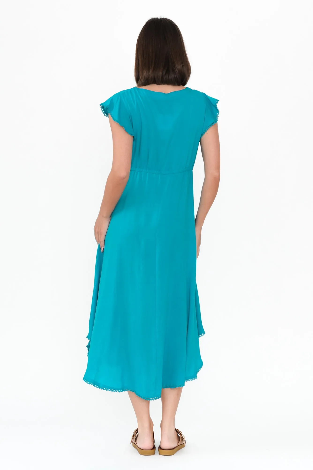 Libby Blue Midi Dress sold by Blue Bungalow product image thumbnail 5