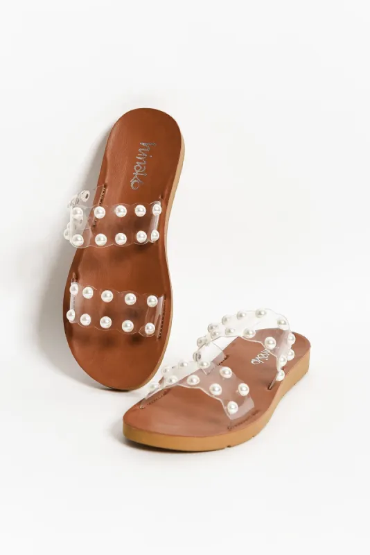 Warner Clear Pearl Slide sold by Blue Bungalow