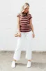 Retro White Wide Leg Jeans sold by Blue Bungalow