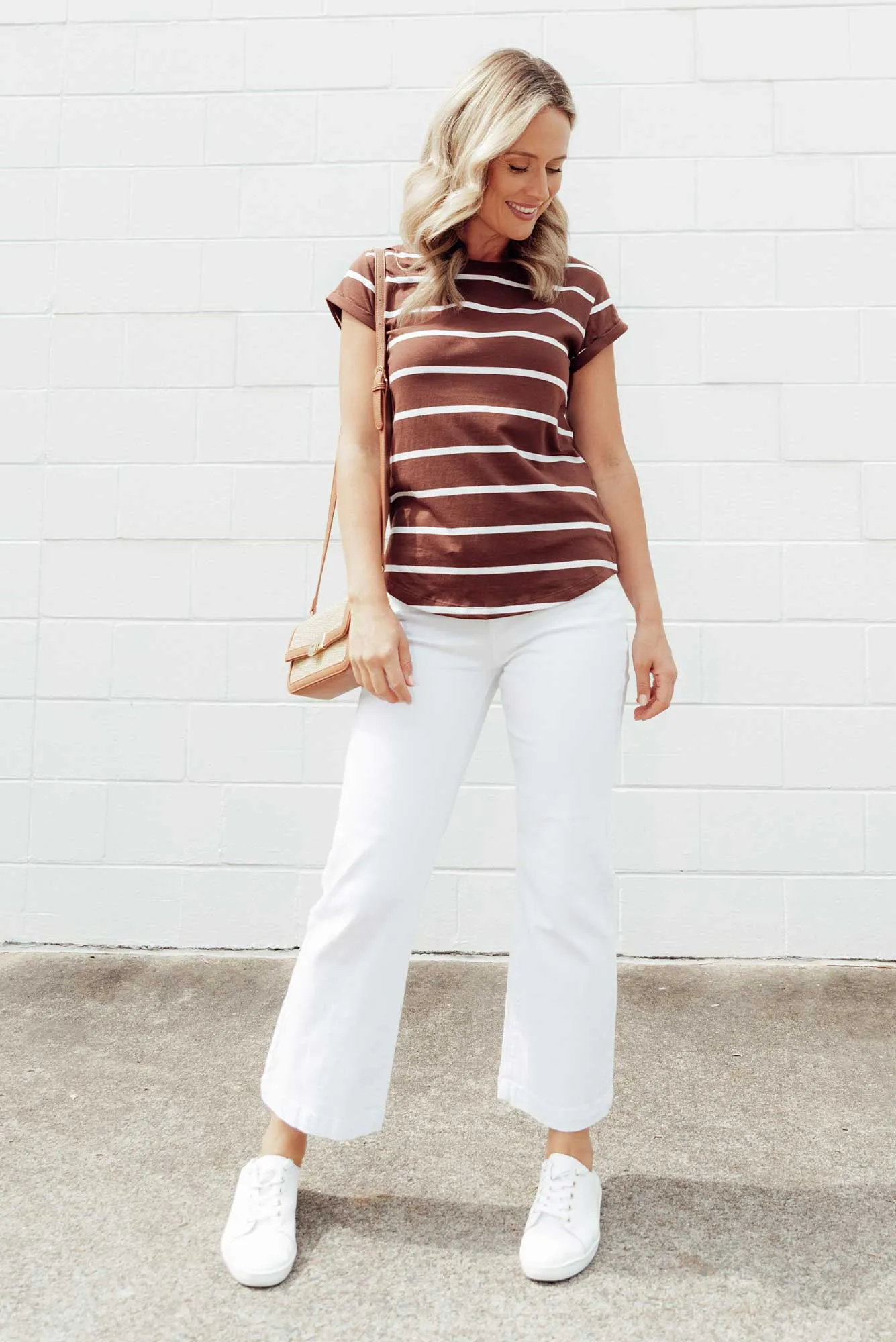 Retro White Wide Leg Jeans sold by Blue Bungalow product image thumbnail 2