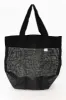 Trish Black Jute Mesh Bag sold by Blue Bungalow