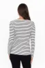 Newport Black Stripe Cotton Top sold by Blue Bungalow