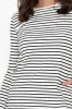 Newport Black Stripe Cotton Top sold by Blue Bungalow