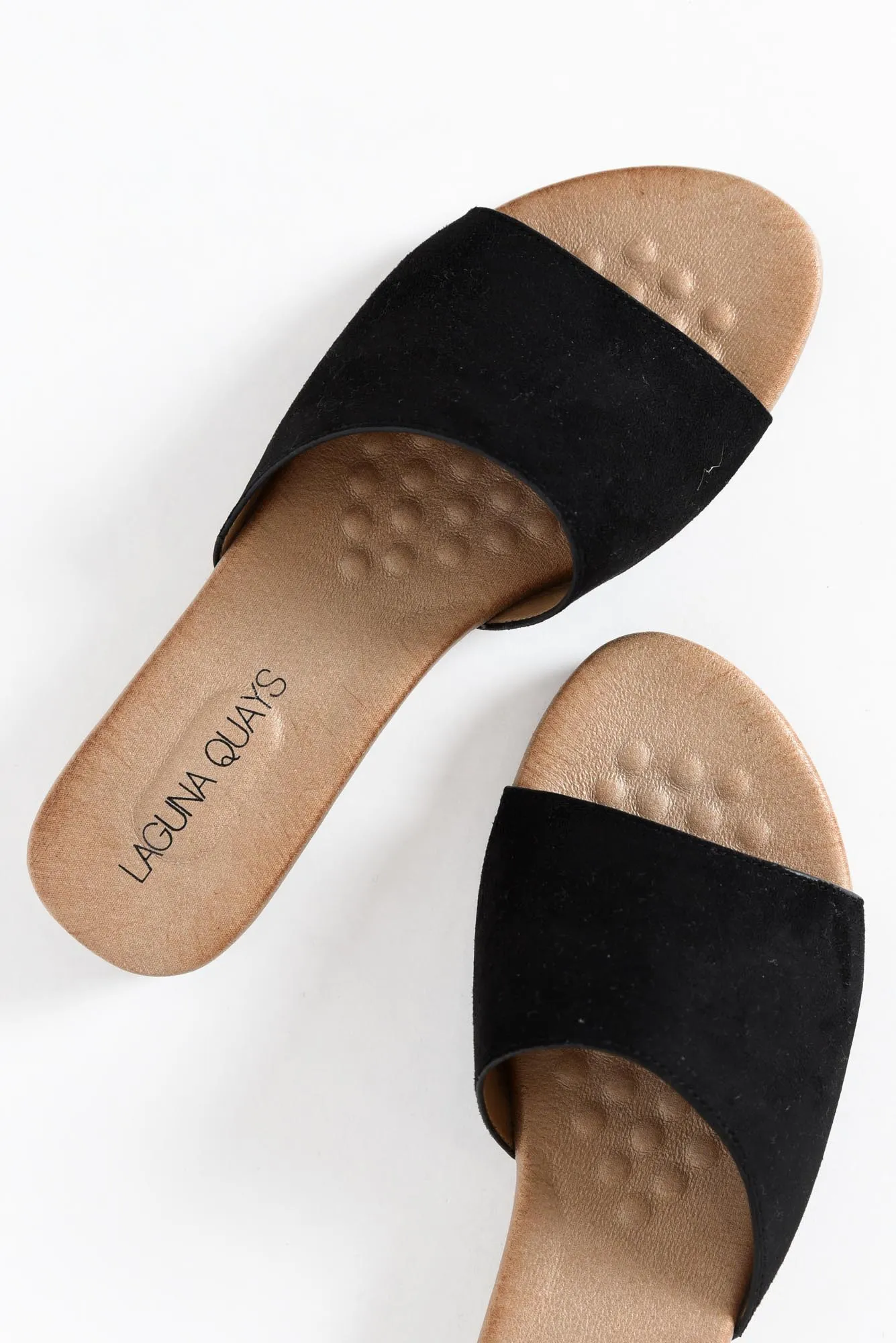 Kaia Black Asymmetrical Slide sold by Blue Bungalow product image thumbnail 4