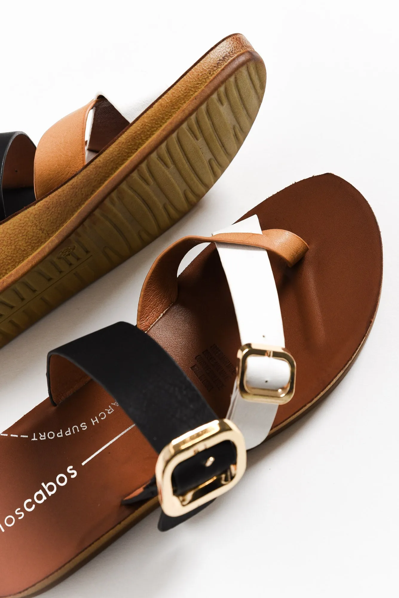 Dany Black Splice Buckle Slide sold by Blue Bungalow product image thumbnail 4