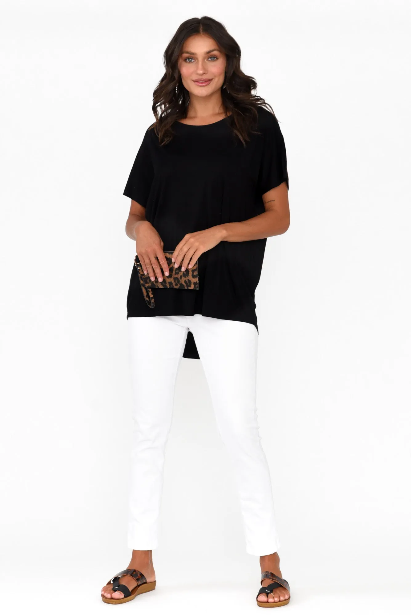 Danya Black Bamboo Top sold by Blue Bungalow product image thumbnail 5