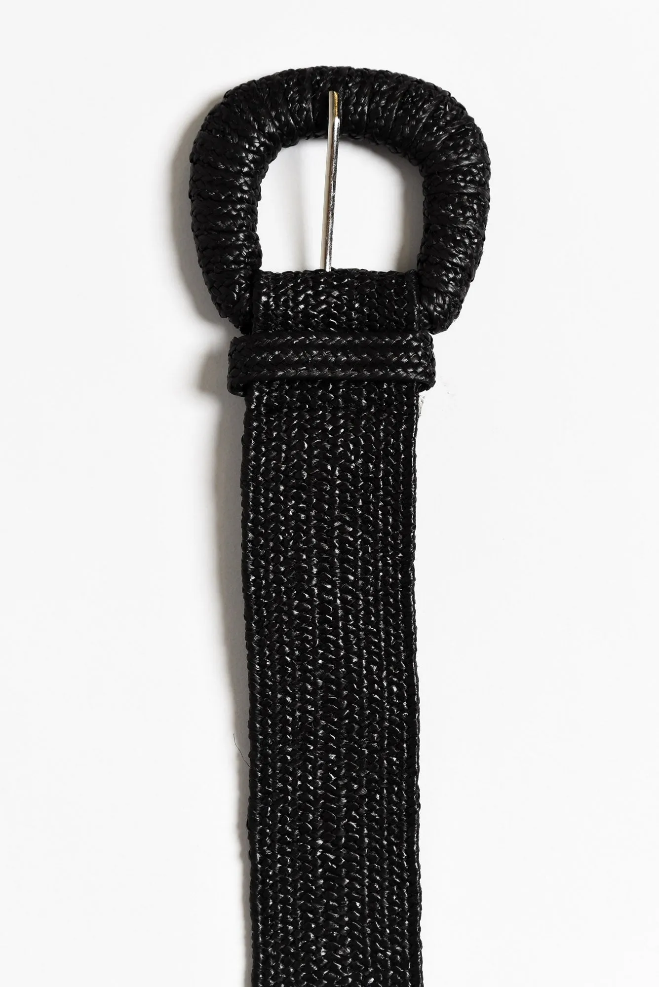 Dia Black Woven Stretch Belt sold by Blue Bungalow product image thumbnail 2