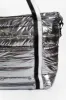 Antilla Silver Puffer Tote Bag sold by Blue Bungalow