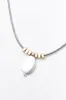 Allura Silver Oval Pendant Necklace sold by Blue Bungalow
