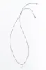 Allura Silver Oval Pendant Necklace sold by Blue Bungalow