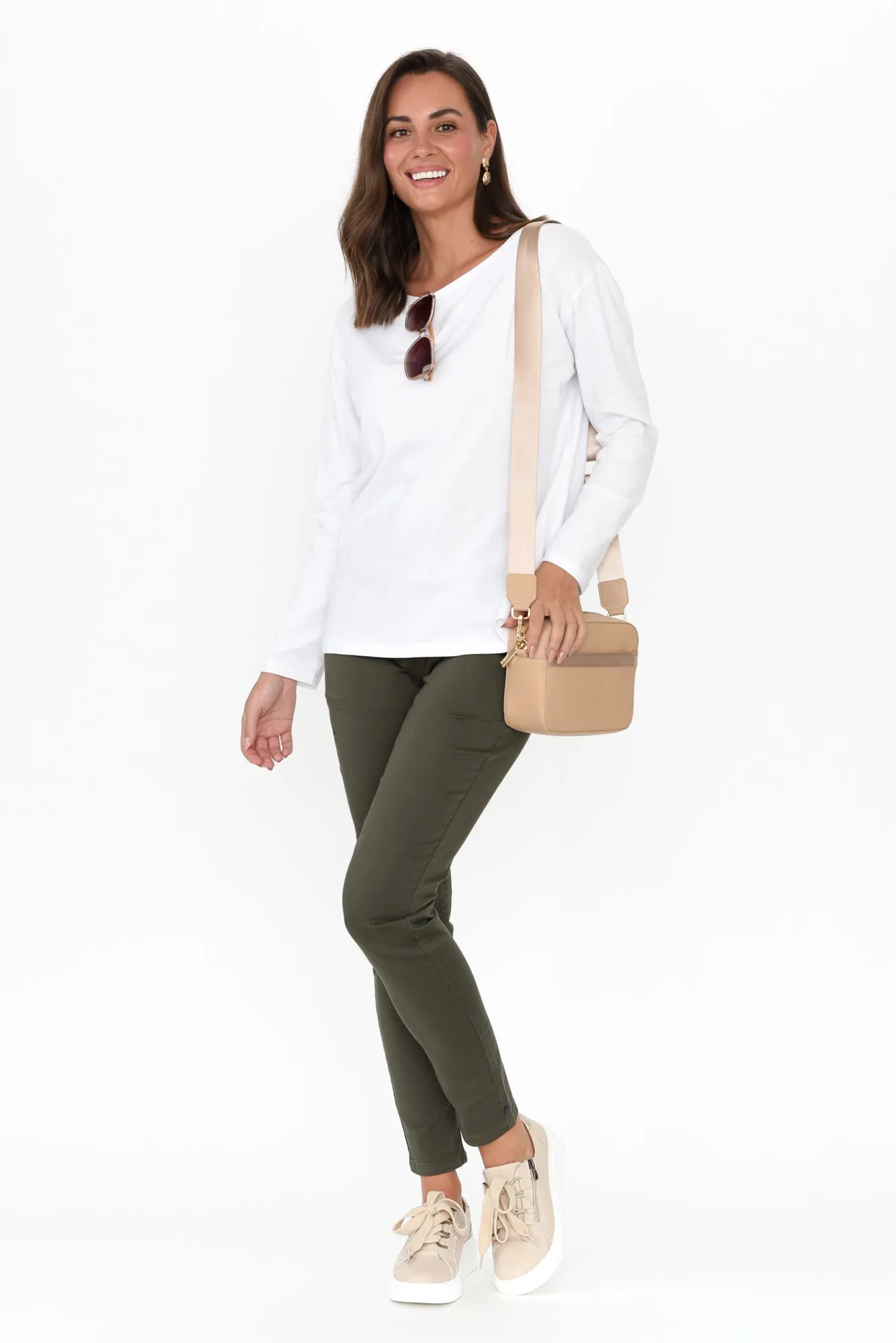Margo Khaki Jogger Pants sold by Blue Bungalow product image thumbnail 3