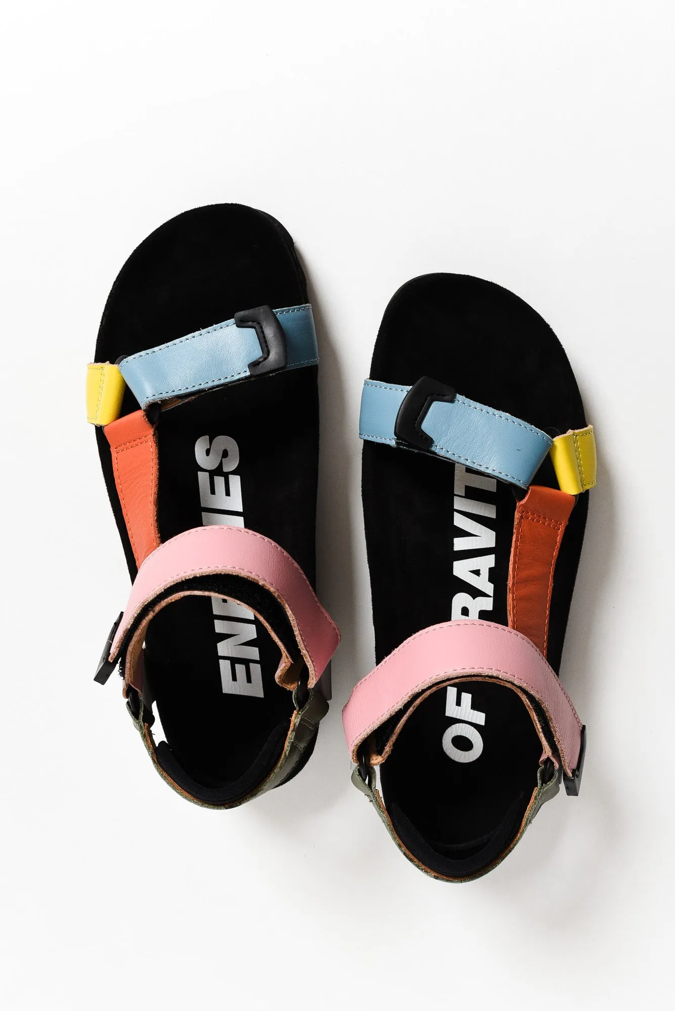 Cohen Multi Leather Velcro Sandal sold by Blue Bungalow product image thumbnail 3