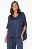 Eternal Navy Draped Top sold by Blue Bungalow