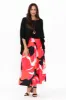 Petie Pink Abstract Cotton Skirt sold by Blue Bungalow