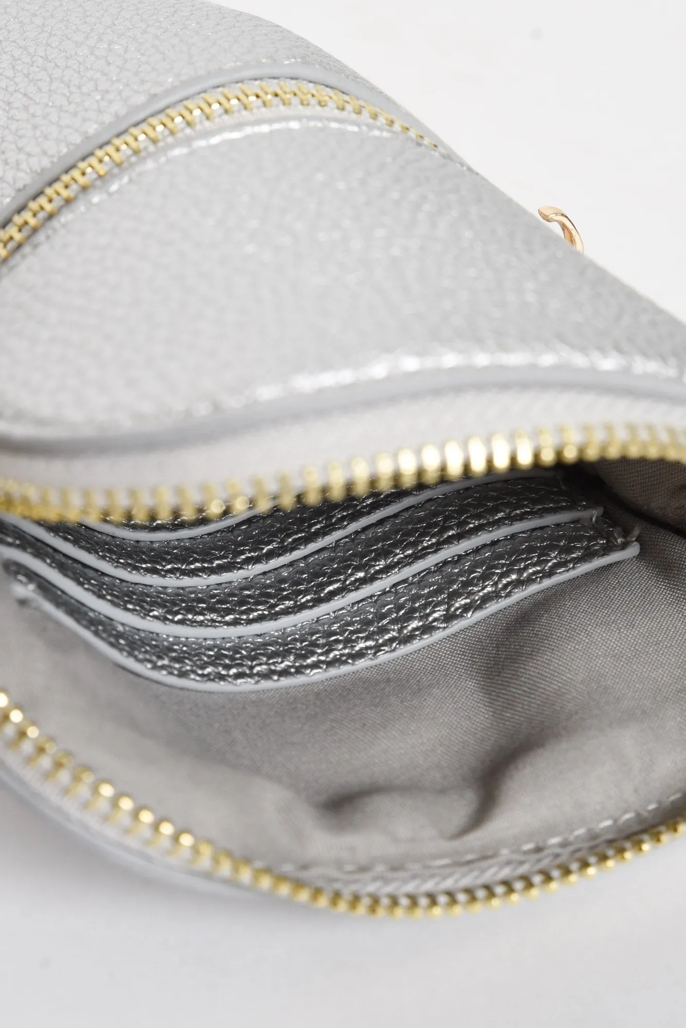 Leola Silver Walker Crossbody Bag sold by Blue Bungalow product image thumbnail 2