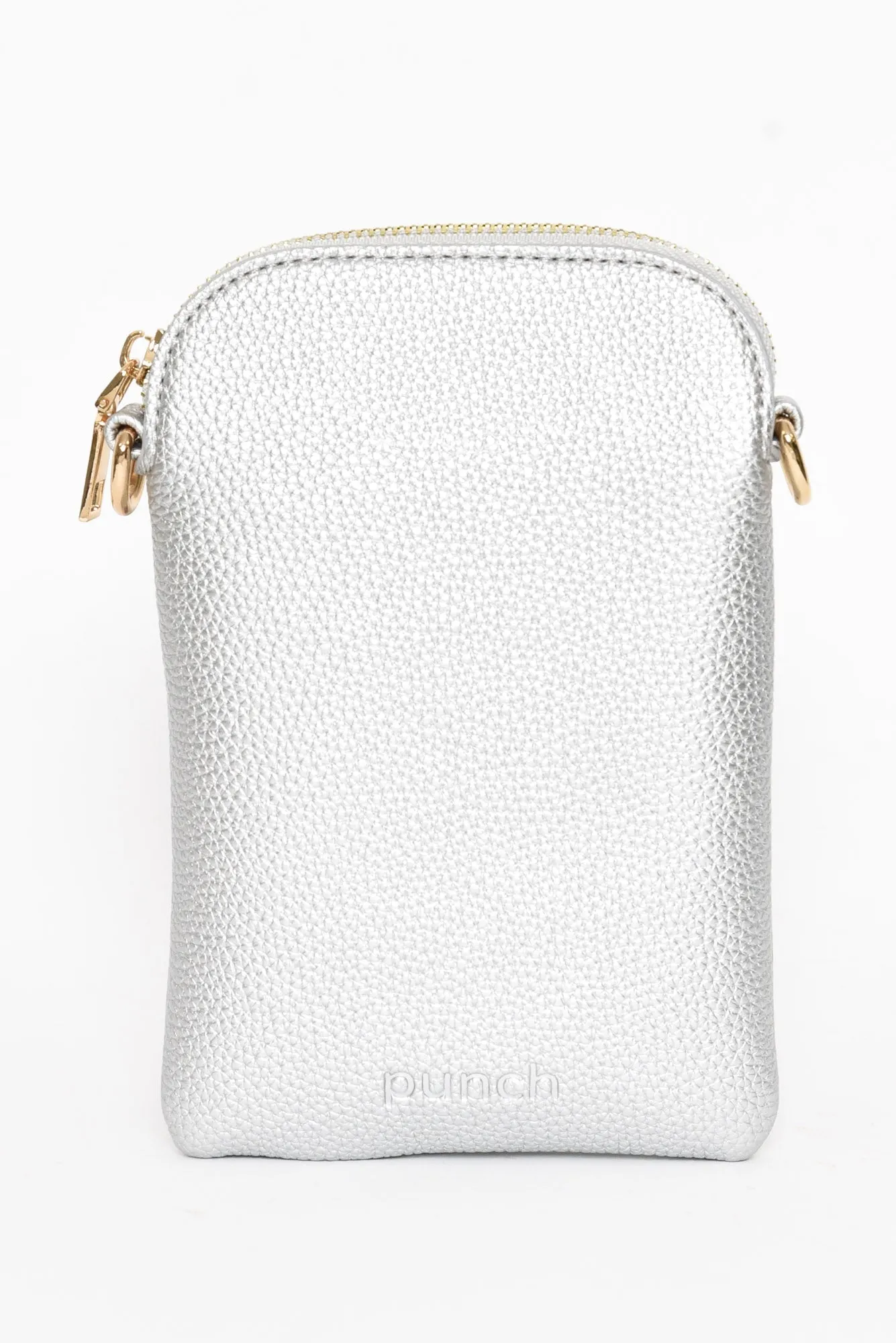 Leola Silver Walker Crossbody Bag sold by Blue Bungalow product image thumbnail 4