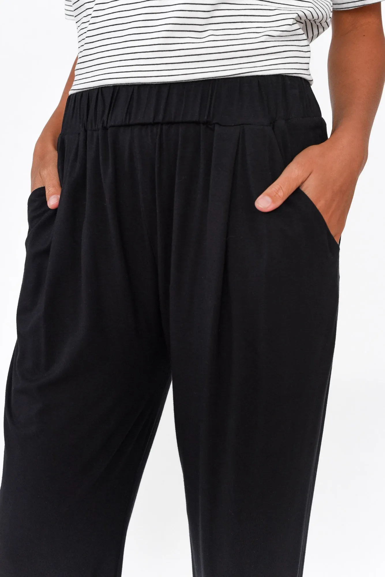 Black Bamboo Everyday Pants sold by Blue Bungalow product image thumbnail 5