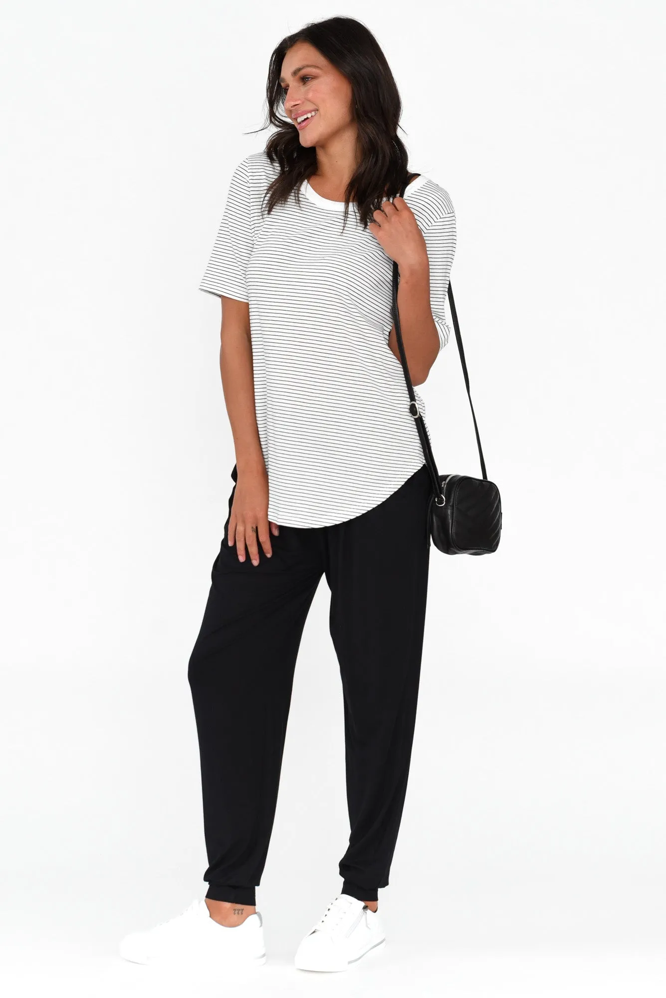 Black Bamboo Everyday Pants sold by Blue Bungalow product image thumbnail 2