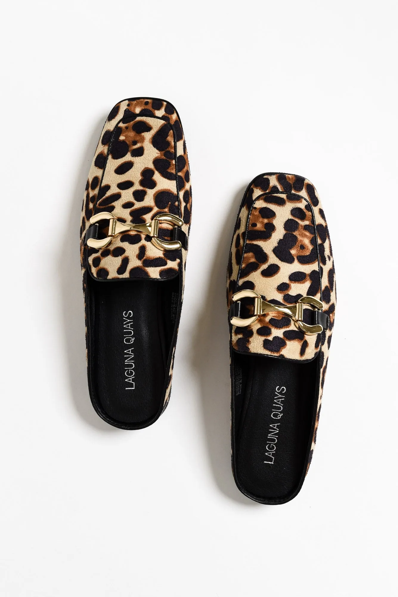 Money Beige Leopard Buckle Mule sold by Blue Bungalow product image thumbnail 5