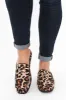 Money Beige Leopard Buckle Mule sold by Blue Bungalow