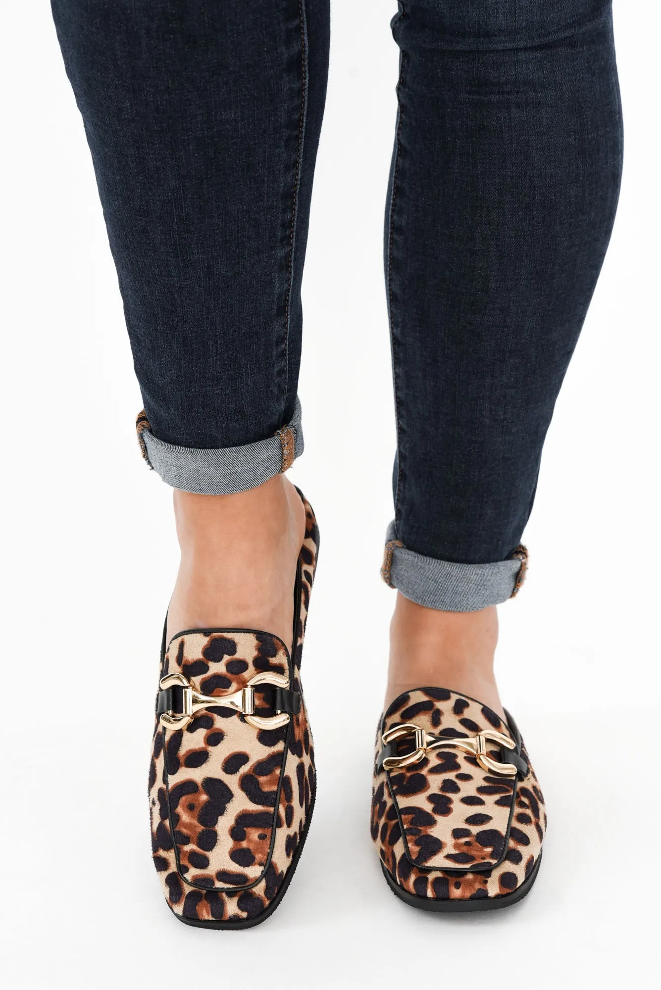 Money Beige Leopard Buckle Mule sold by Blue Bungalow product image thumbnail 4